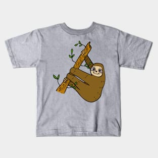 Another Cute Sloth Design Kids T-Shirt